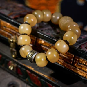 Courageous Spirit Yak Horn Bracelet by Kailash Energy