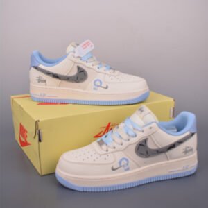 【NK】 Nike Air Force 1 Low 斯图西联名 原楦头原纸板